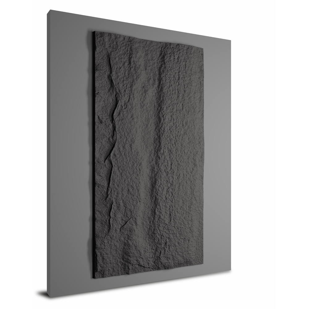 Shh Acoustics Stone Effect 2 Espresso PU Wall Panel 2 Pack Image 2