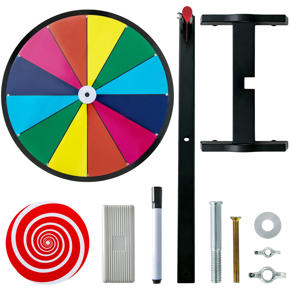 Costway Spinning Prize Wheel 38cm Image 3