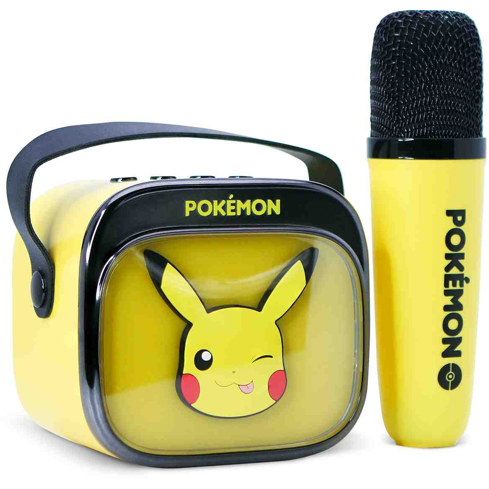 OTL Pikachu PopSing LED Light-Up Wireless Karaoke Speaker and Microphone Image 6