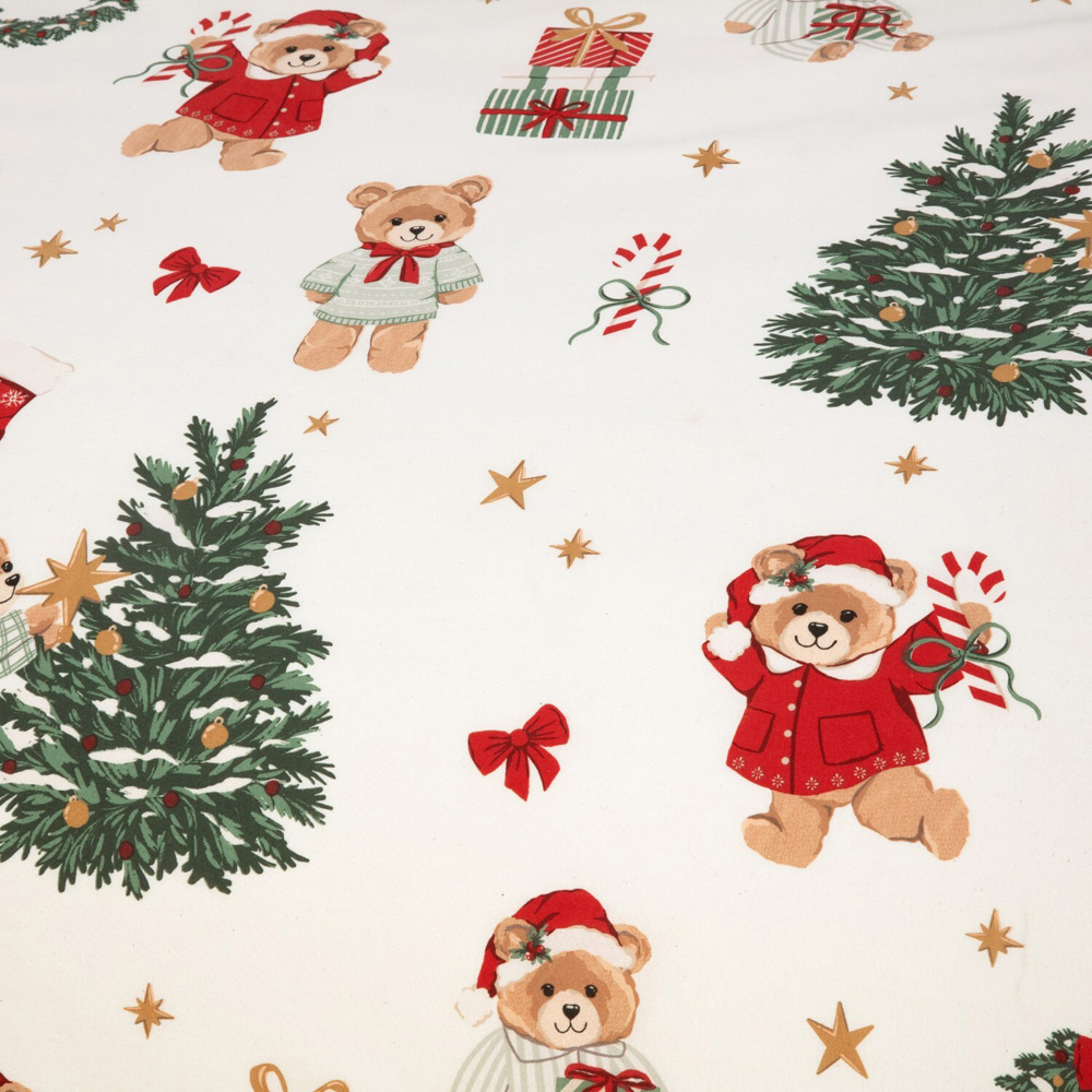 Buddy Bear Christmas Duvet Set King Image 5