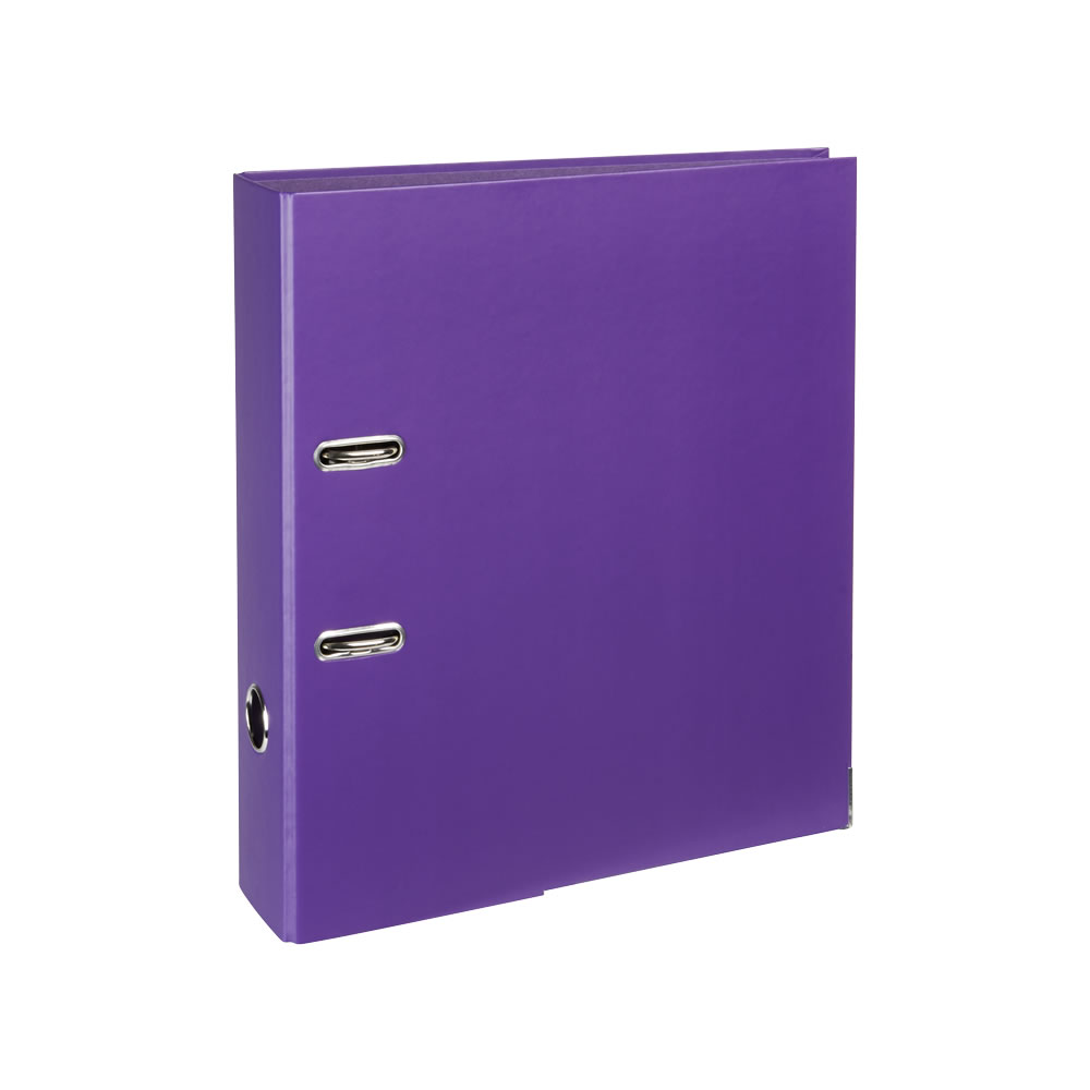 Wilko Lever Arch File Purple A4 Wilko