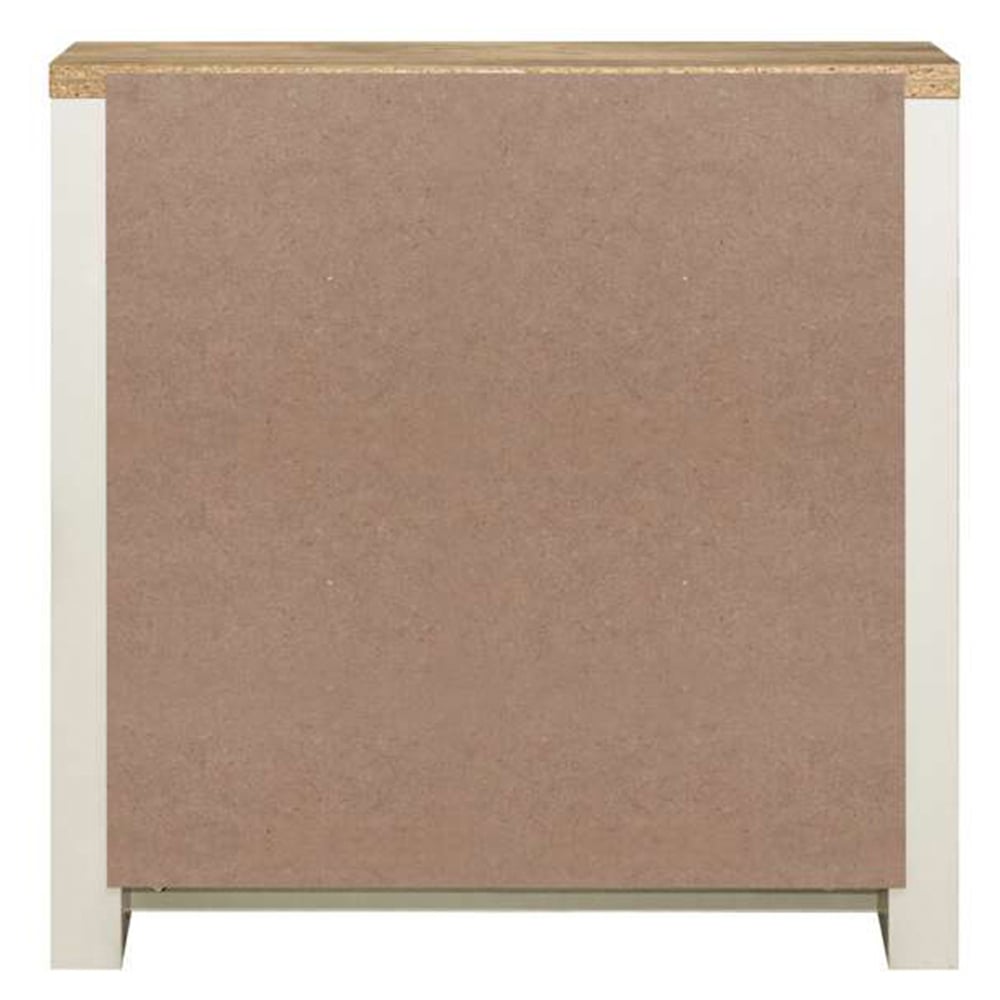 Highgate 2 Door 2 Drawer Cream and Oak Sideboard Image 5