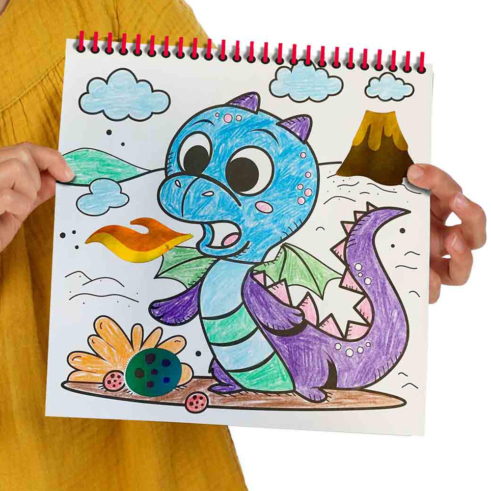 SES Creative Metallic Activity Colouring Book Image 5
