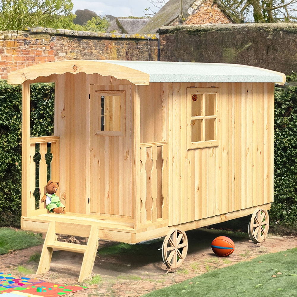 Shire 4 x 8ft Loglap Caboose Image 2