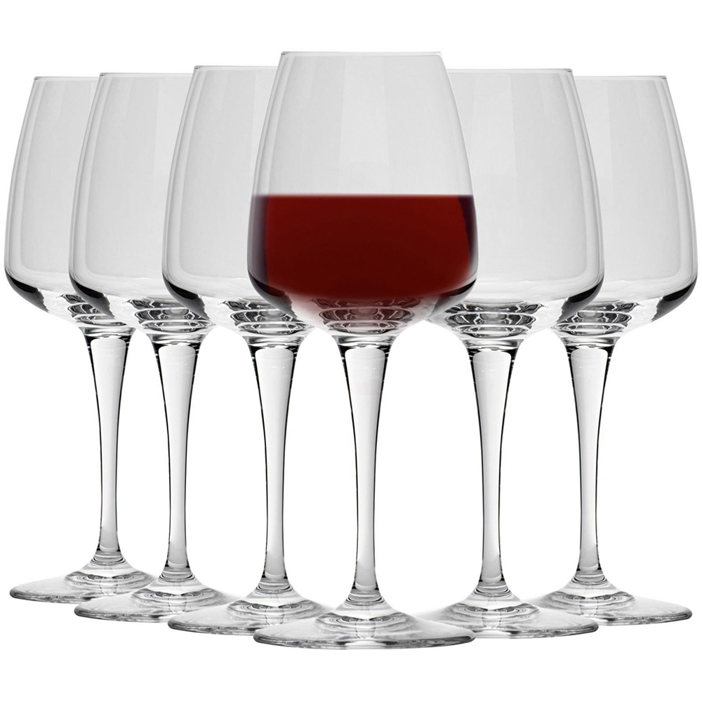 Bormioli Rocco Aurum Clear Red Wine Glass 520ml 12 Pack Image 1