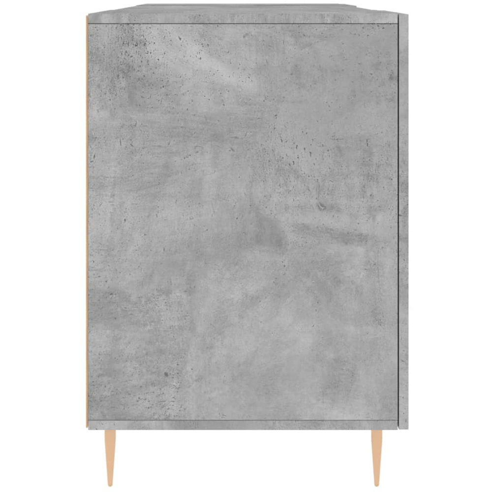 vidaXL 2 Door Computer Desk Concrete Grey Image 6