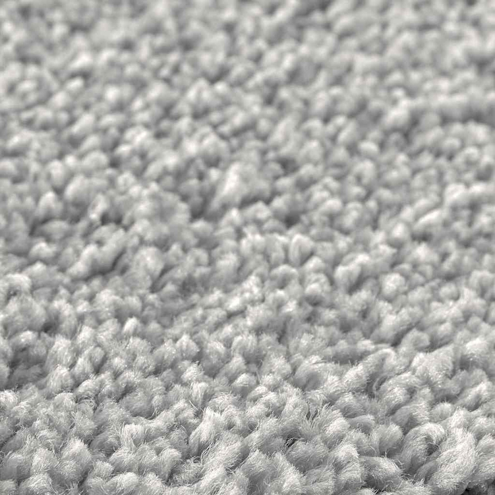 vidaXL Grey Anti-Slip Bath Mat 50 x 80cm Image 4