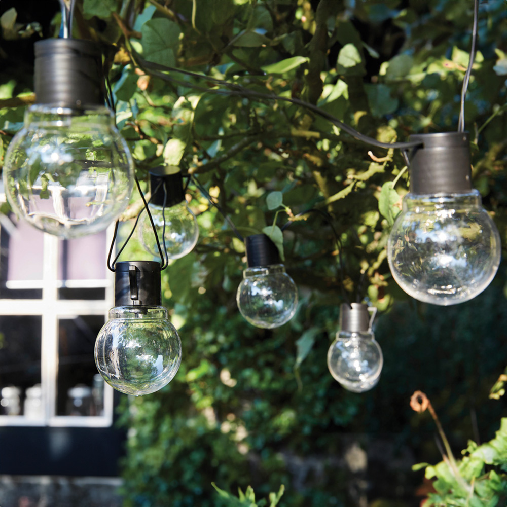 Luxform Menorca Solar Powered String Lights 3.8m Image 1