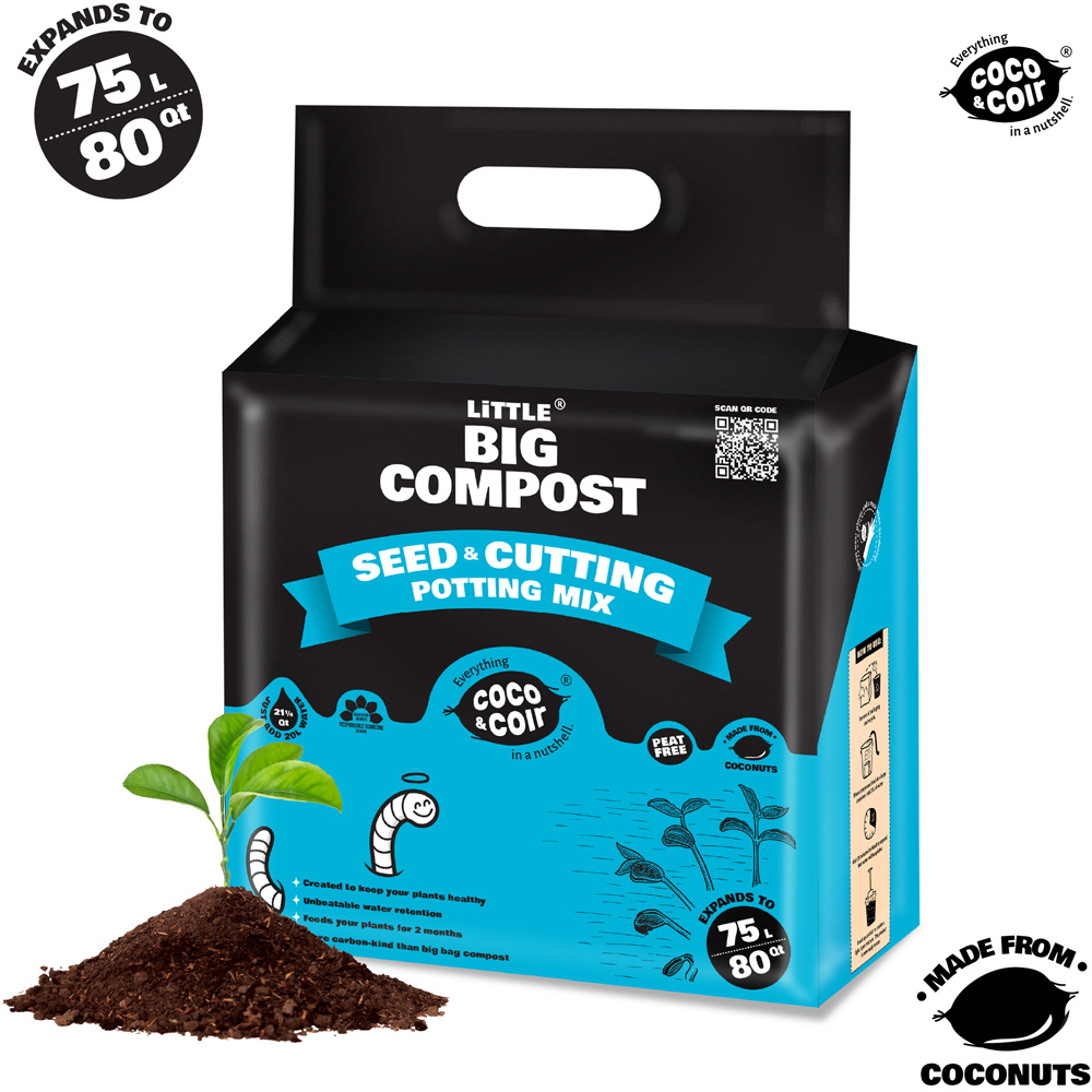 Coco & Coir Little Big Compost Seed and Cutting Compost 75L Image 2