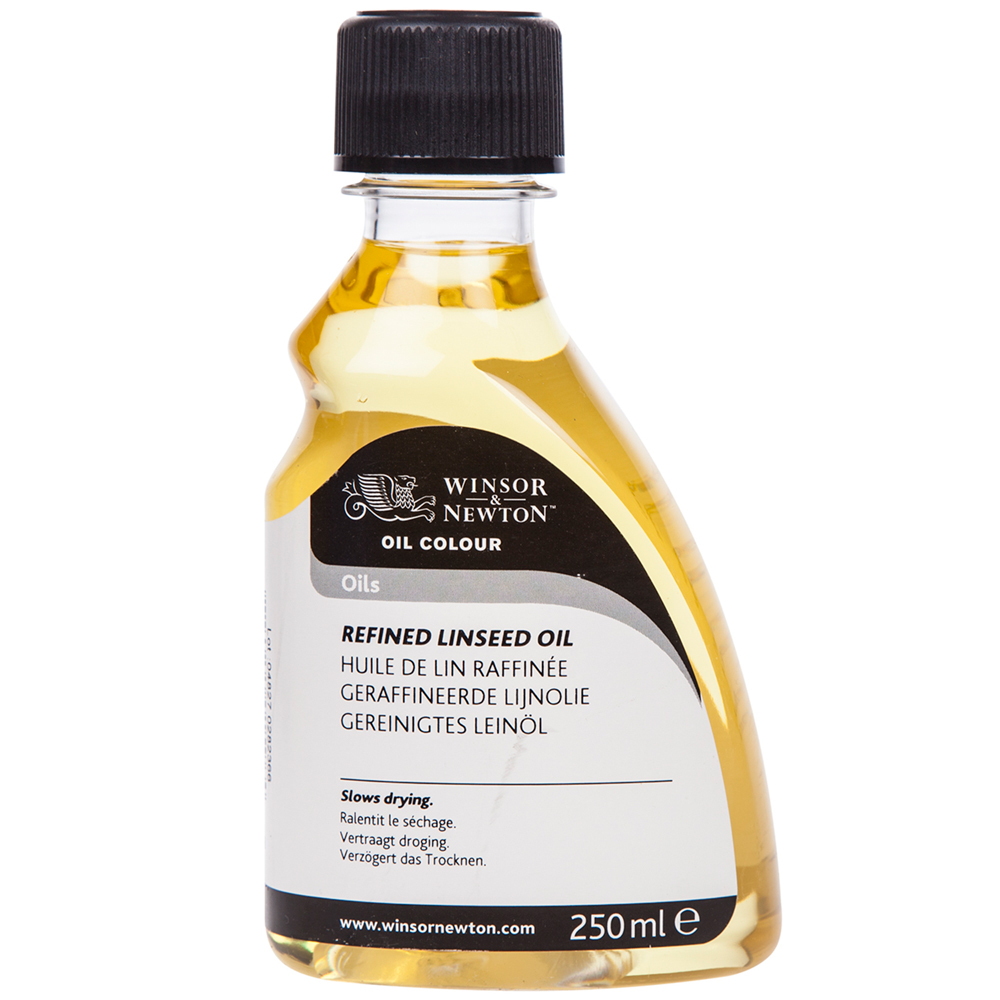 Winsor and Newton Refined Linseed Oil - 250ml Image