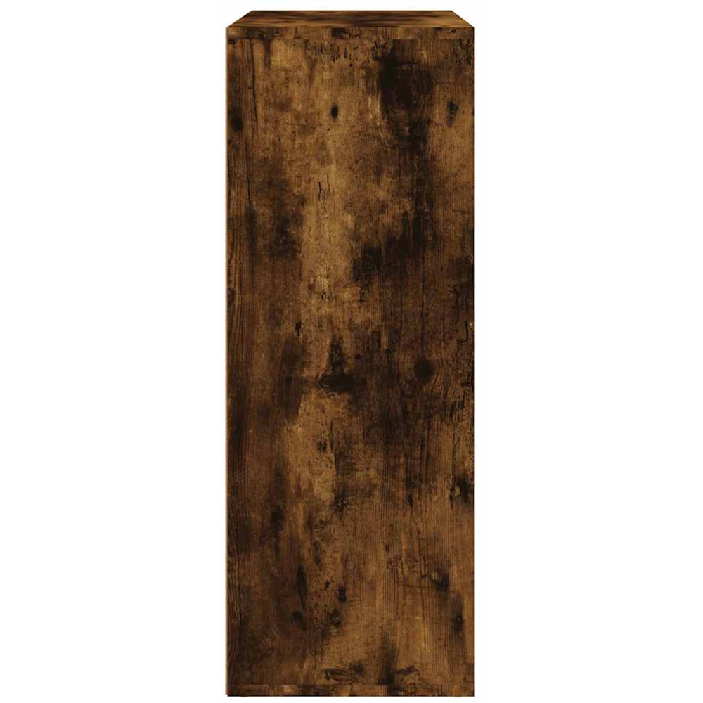vidaXL 2 Door Smoked Oak Sideboard Image 6