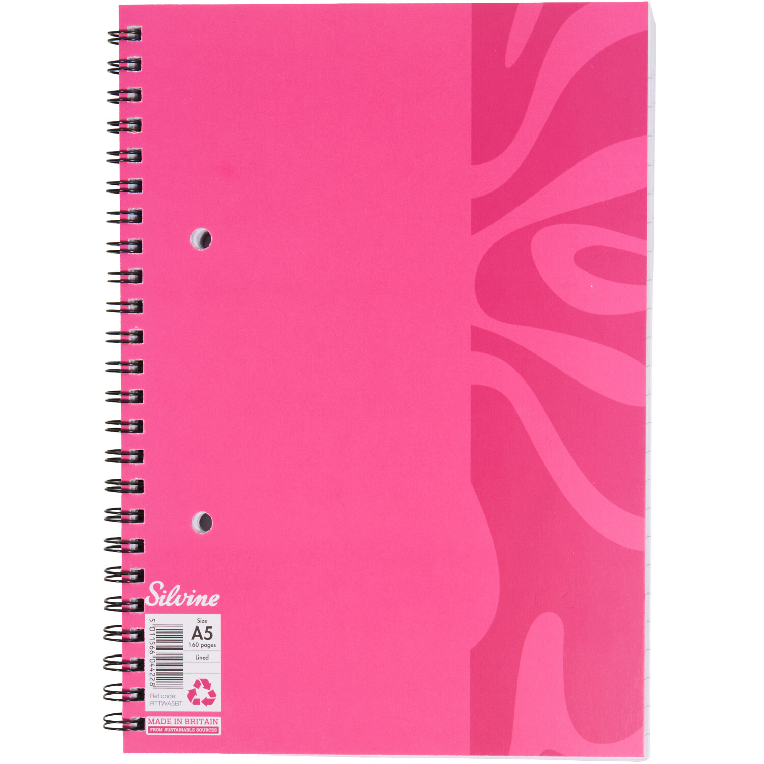 Silvine A5 Wiro Soft Notebook Image 2