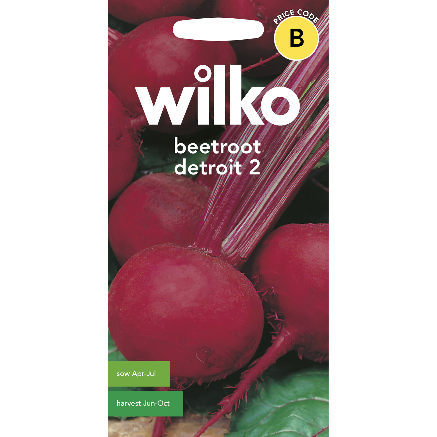 Wilko Beetroot Detroit Seeds Image 1