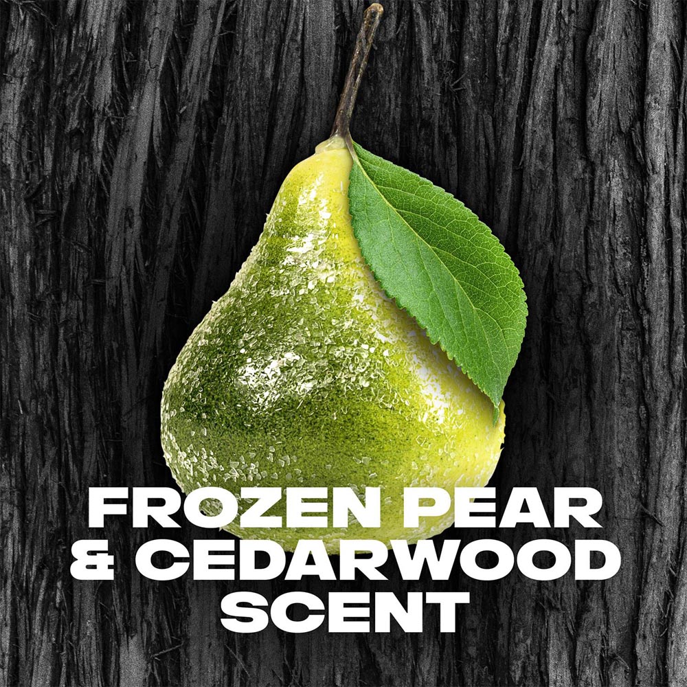 Lynx Black Frozen Pear and Cedarwood 48H Protection Deodorant Body Spray 200ml 6 Pack Image 5