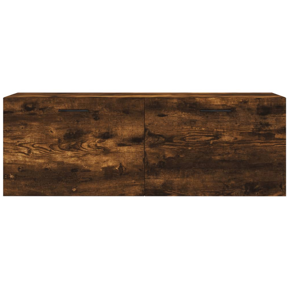 vidaXL 2 Door Smoked Oak Wall Cabinet Image 5