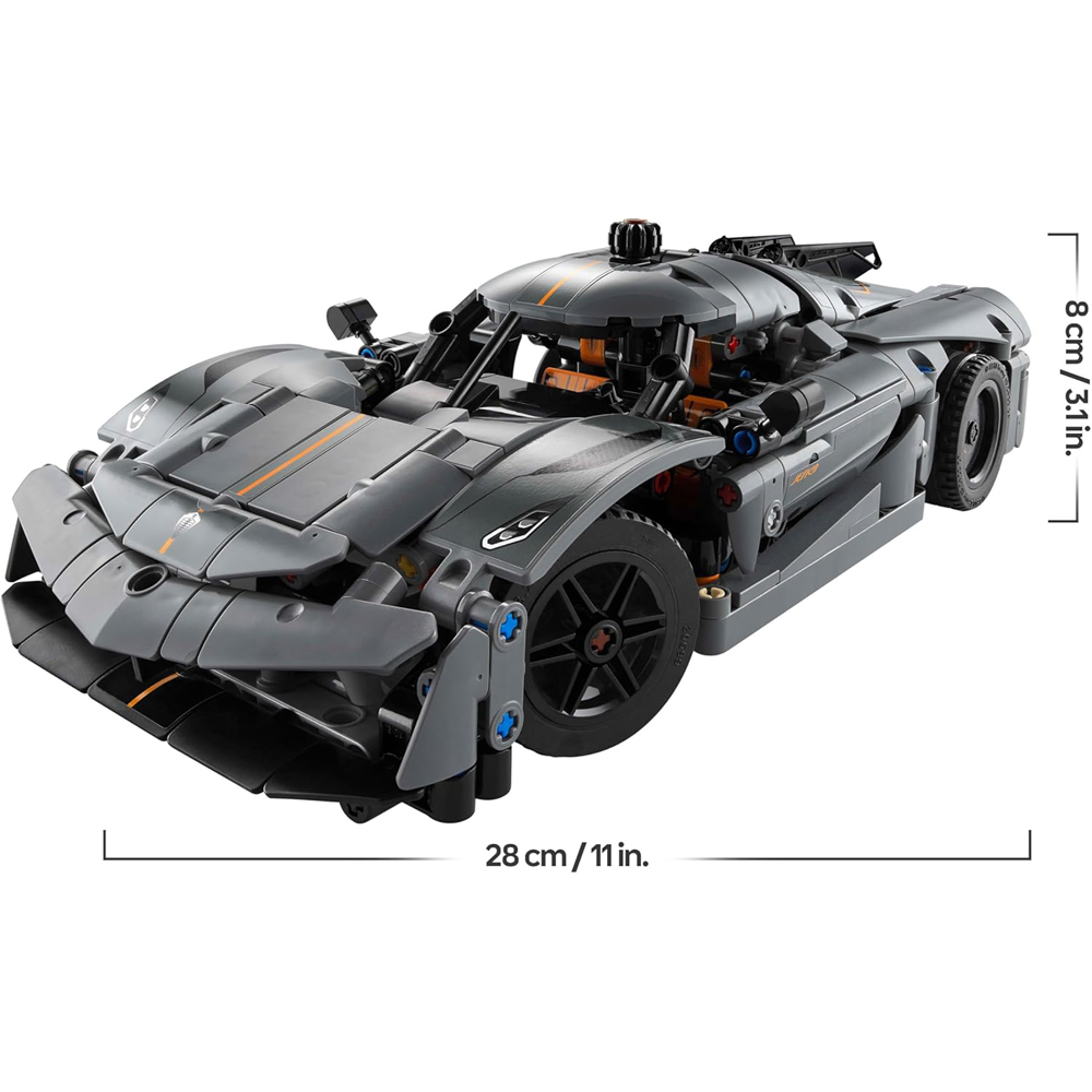 Lego Technic 42173 Koenigsegg Jesko Absolut Set Image 6