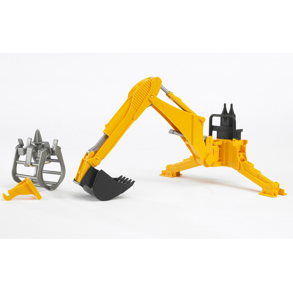 Bruder Kids Rear Hydraulic Arm with Grab Accessory Image 2