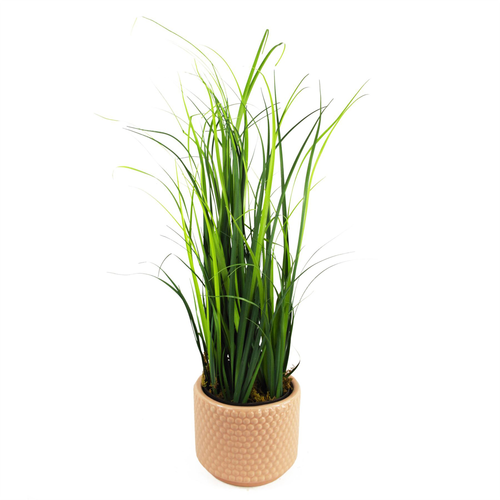 Leaf Lemongrass Artificial Grass Plant in Plastic Pot 1.9ft Image 6