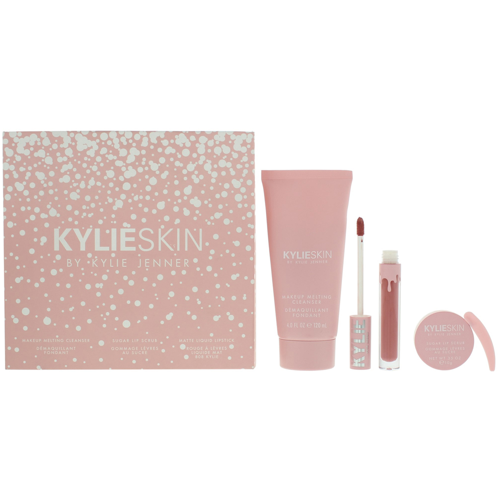 Kylie By Kylie Jenner Kylie Skin Cleanser 120ml 3 Piece Gift Set Image