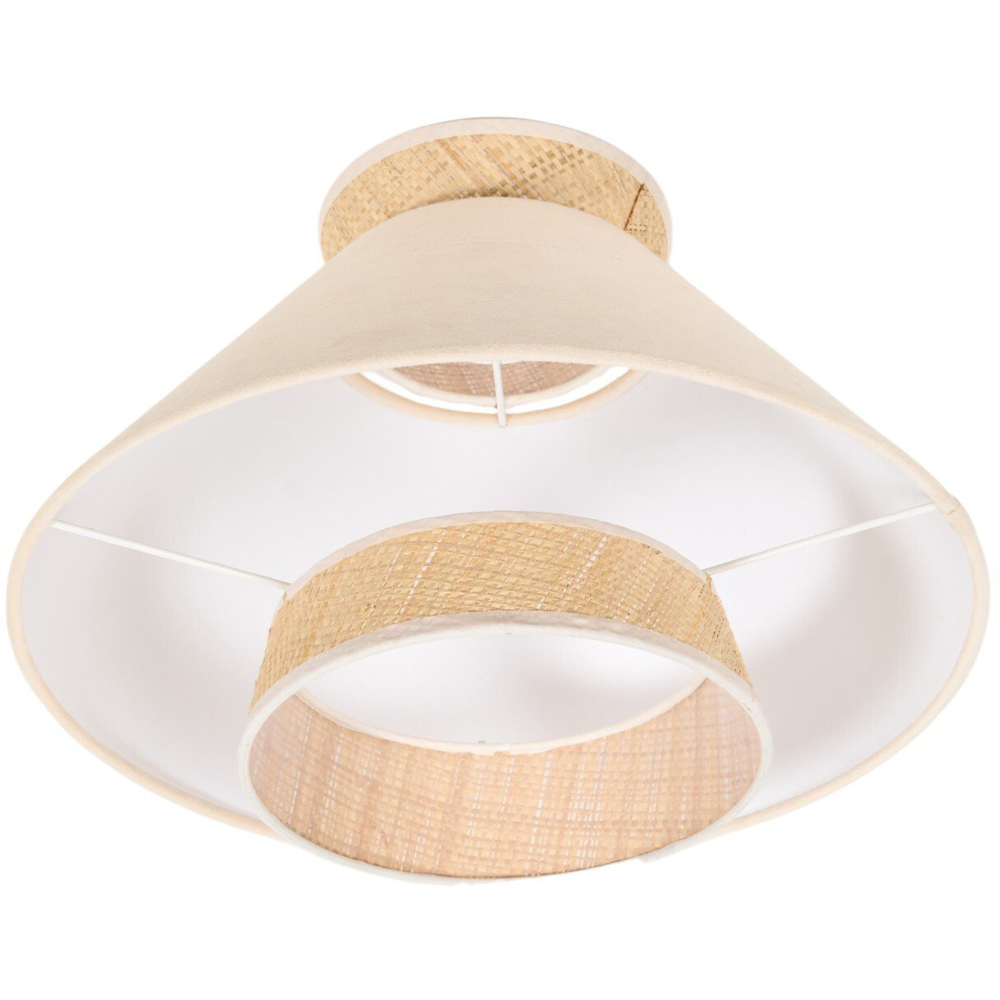 Natural 2 Tier Shade Cream Image 3