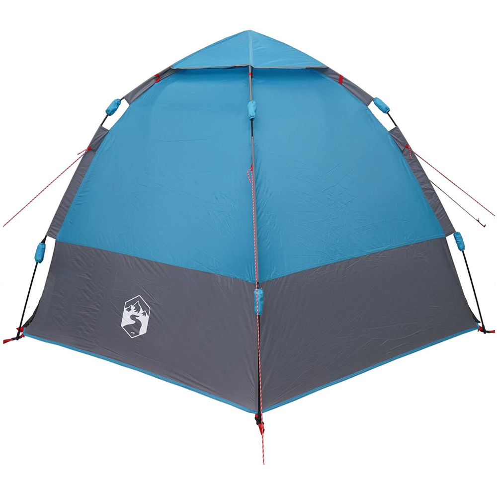 vidaXL 4 Person Instant Tent Blue Image 3