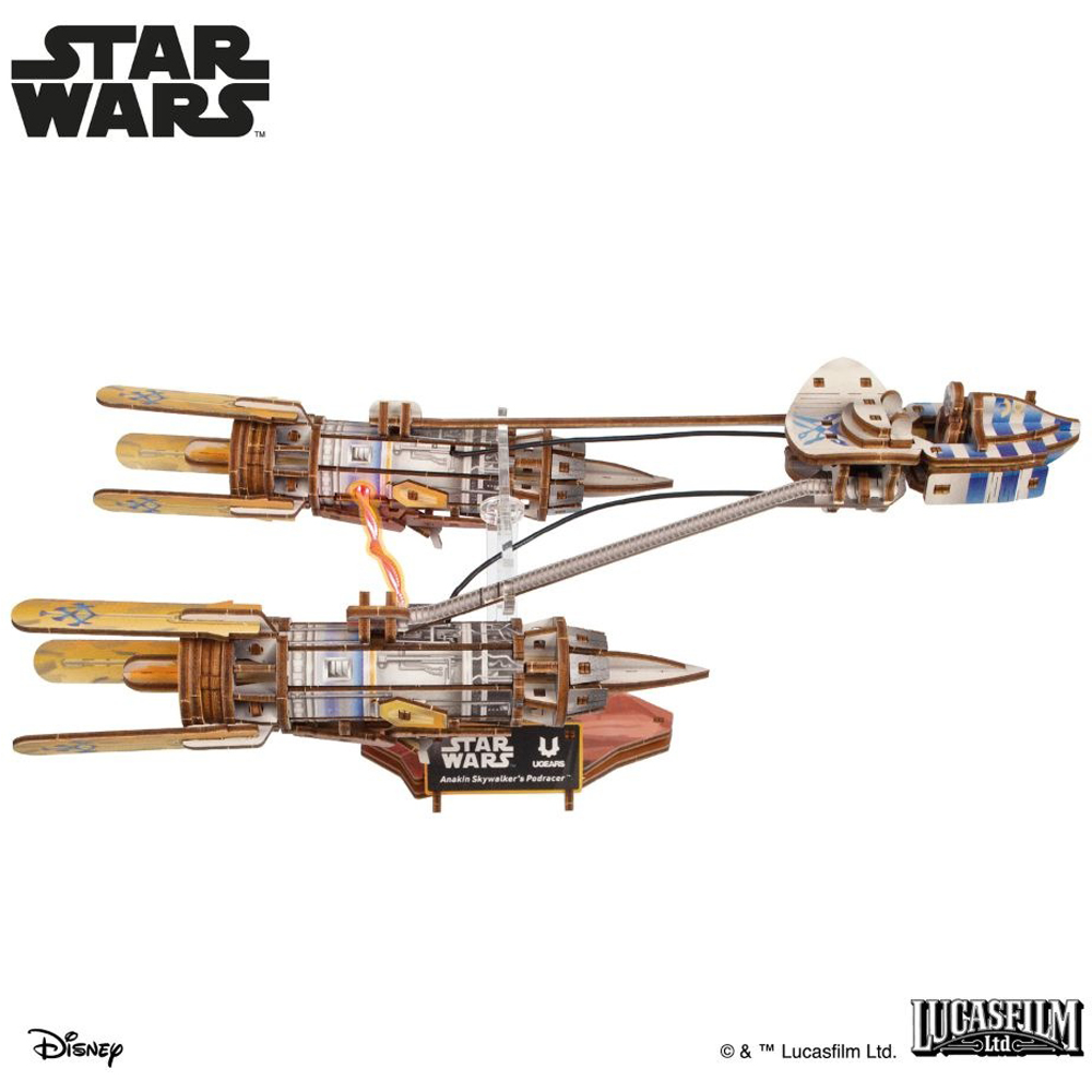 Ugears Star Wars Anakin Skywalker Podracer Mechanical Model Image 6