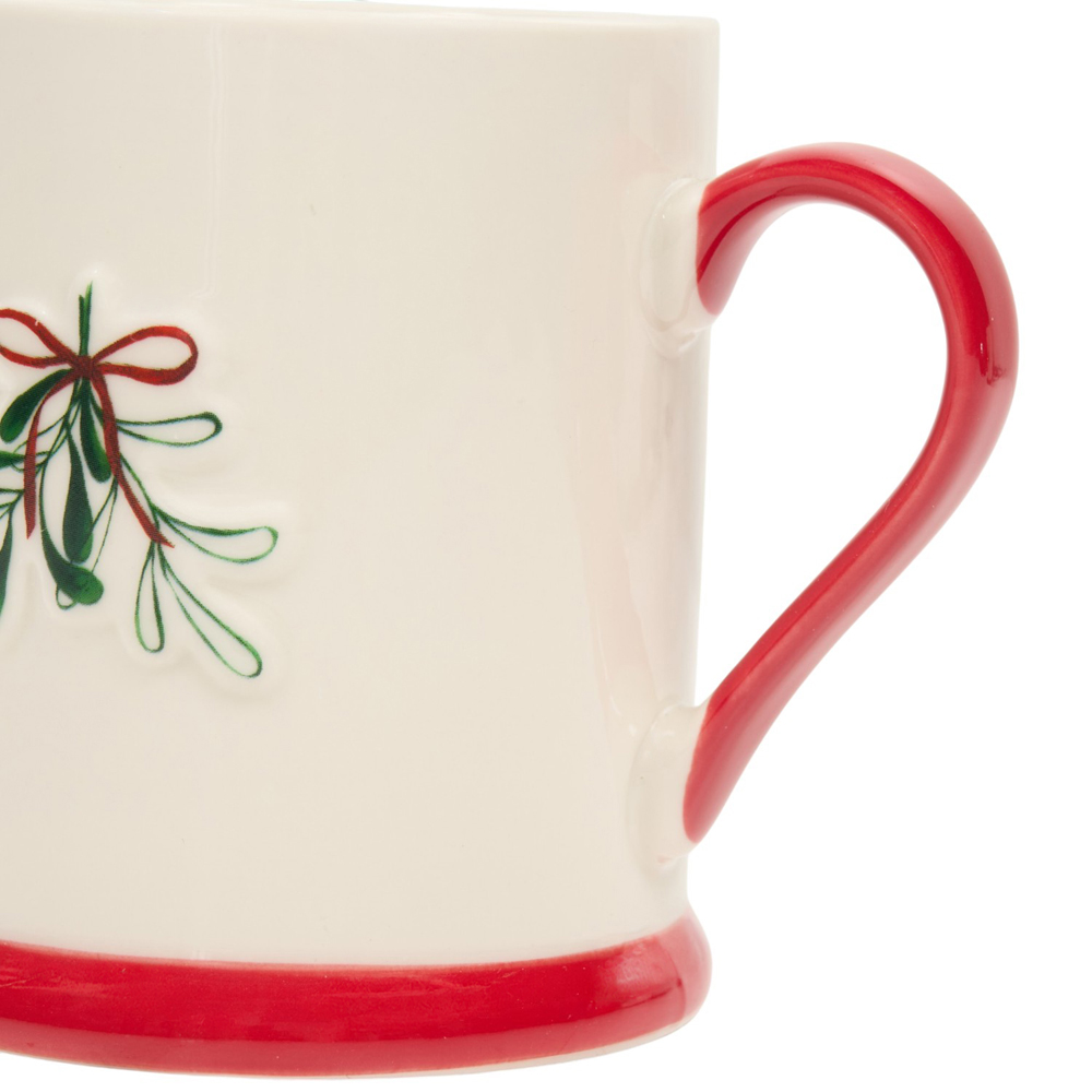 3D Robin or Mistletoe Mug Image 6