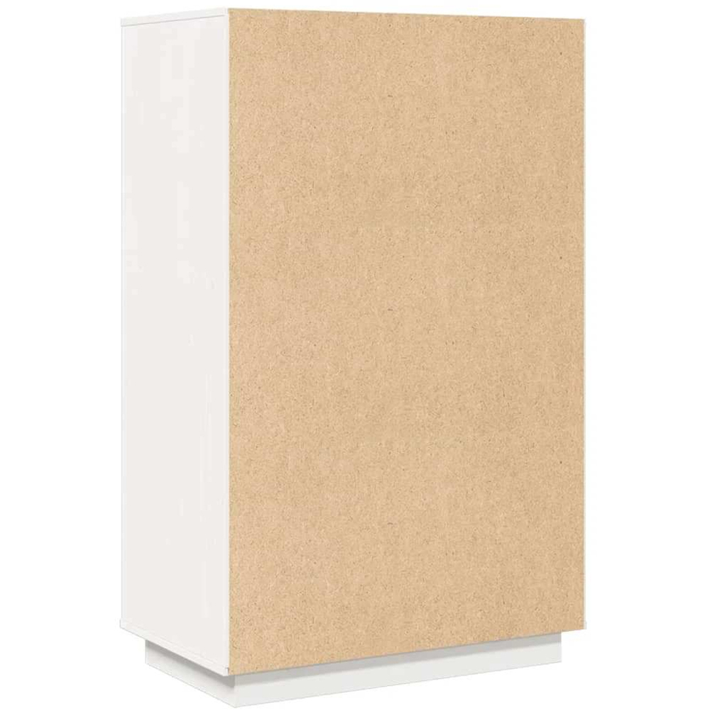 vidaXL 6 Door White Solid Pine Wood Highboard Image 5
