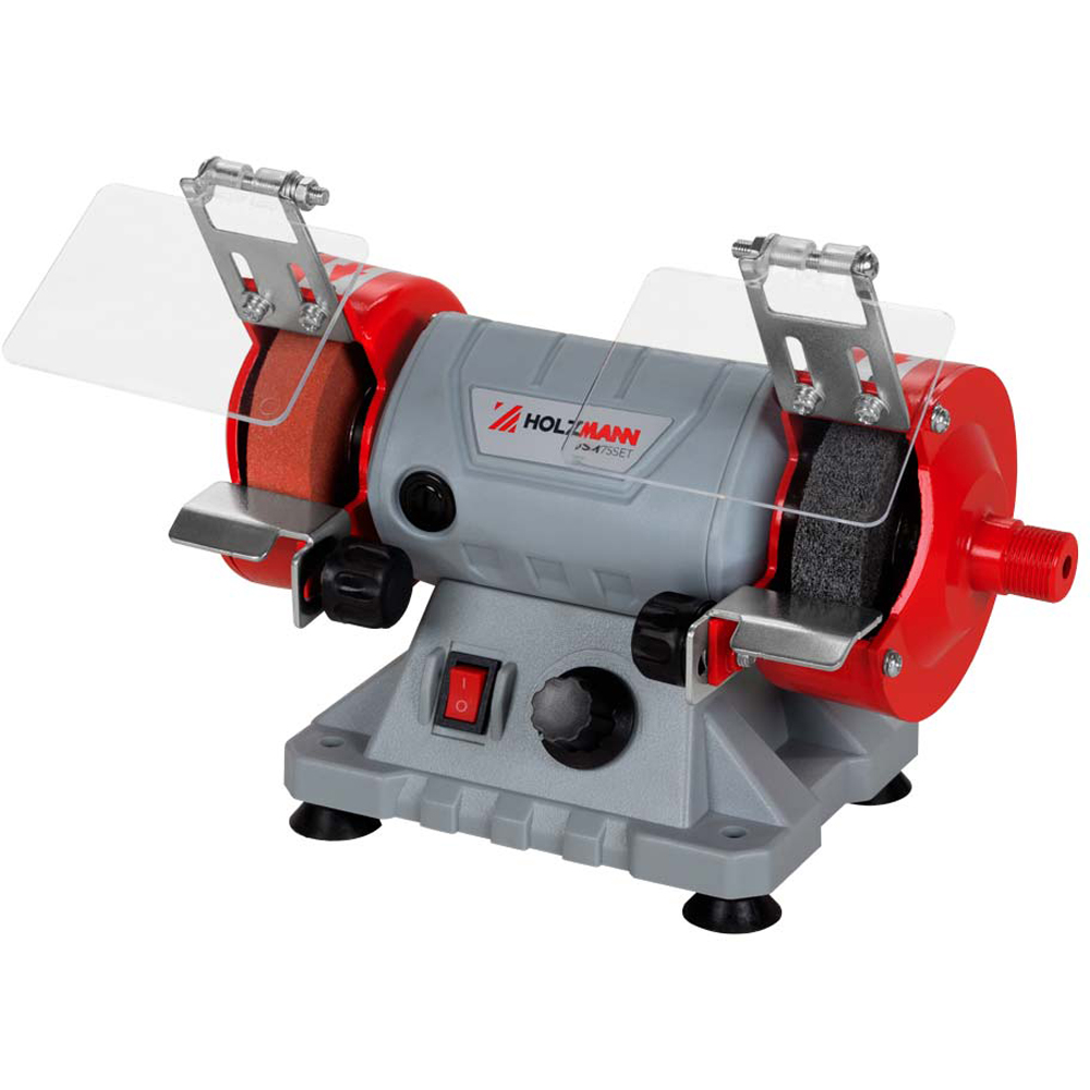 Holzmann DSM75SET 230V Multi-App Bench Grinder with Flexible Shaft and Accessory Set 75mm Image 3