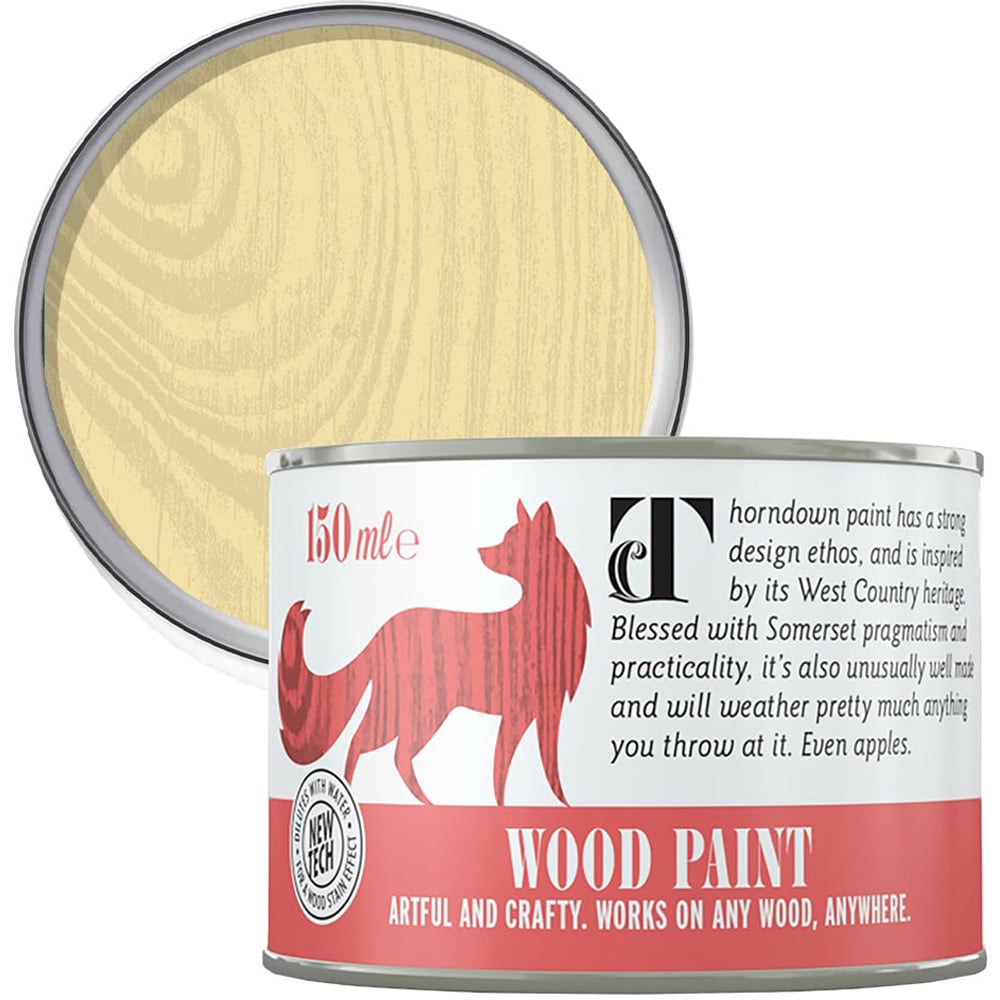 Thorndown Bath Cream Satin Wood Paint 150ml Image 1
