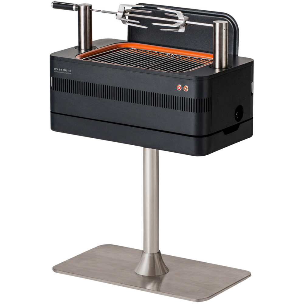 Everdure Fusion Matte Black Electric BBQ Image 2