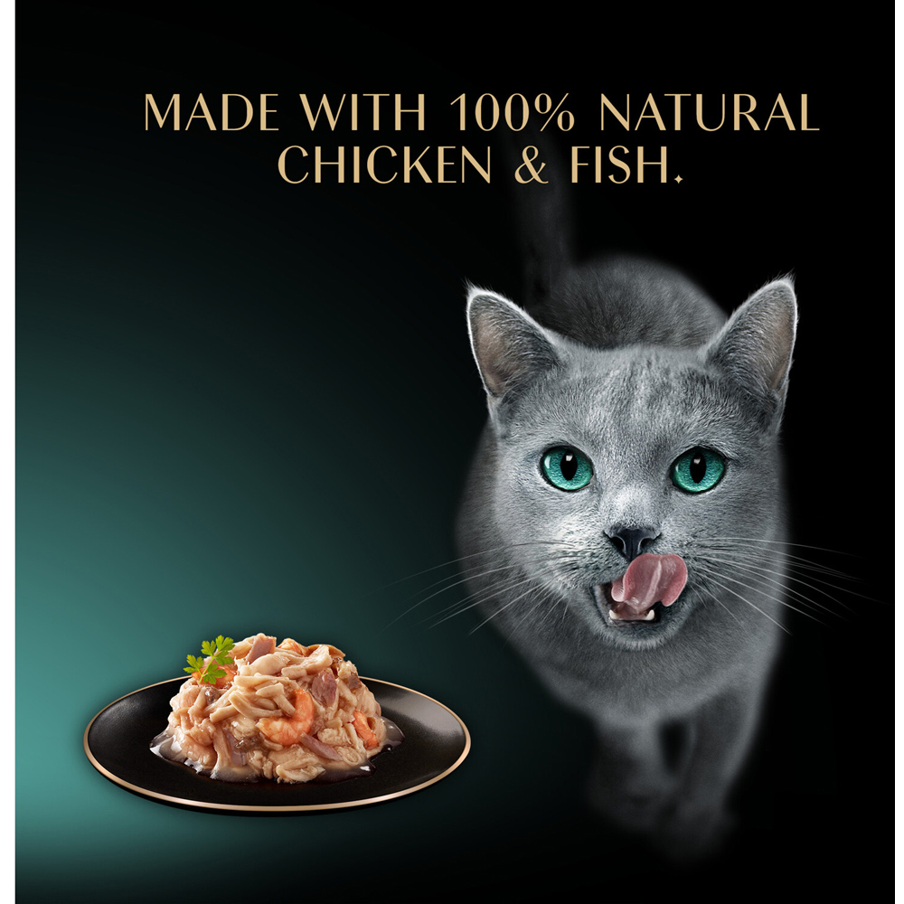 Sheba Fillets Cat Food Chicken with Shrimp and Oceanfish Image 5