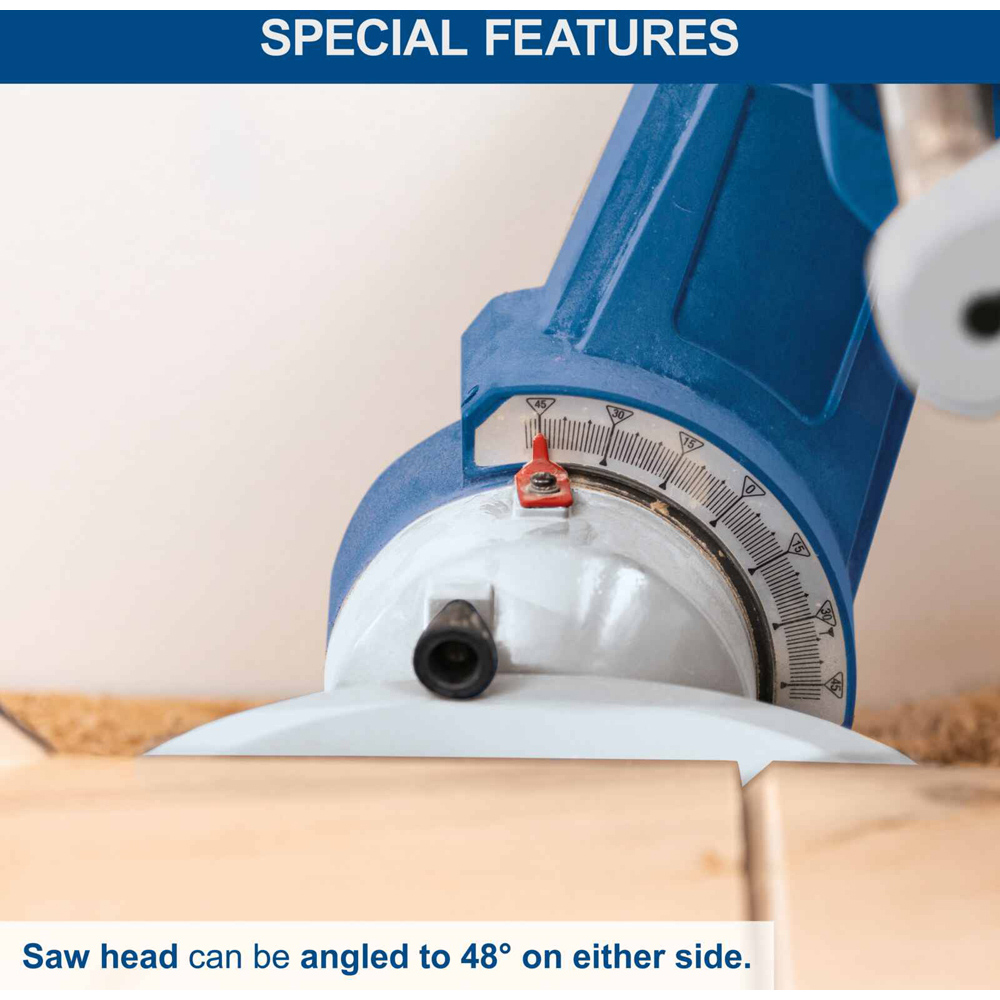 Scheppach HM305SL Compound Mitre Saw with Laser Guide 2000W Image 5