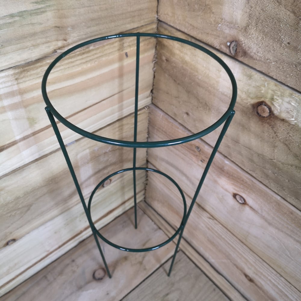 Tom Chambers Urban Green Conical Garden Plant Support 20cm 3 Pack Image 3