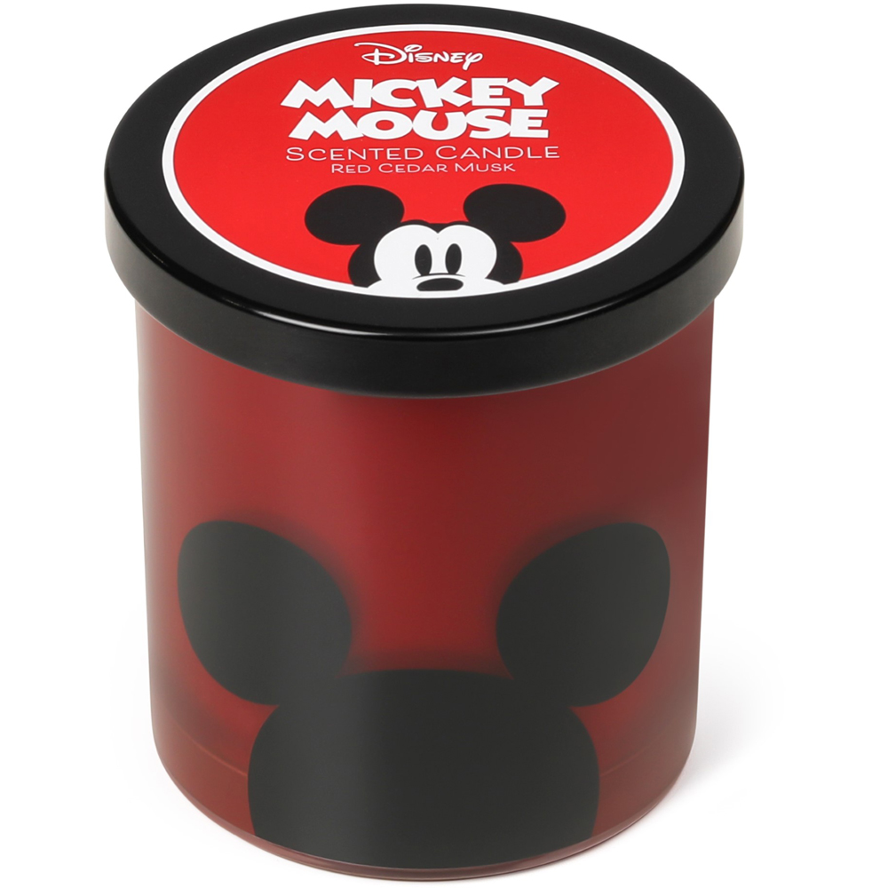 Disney Mickey Mouse Red Cedar Musk Scented Candle 213g Image 2