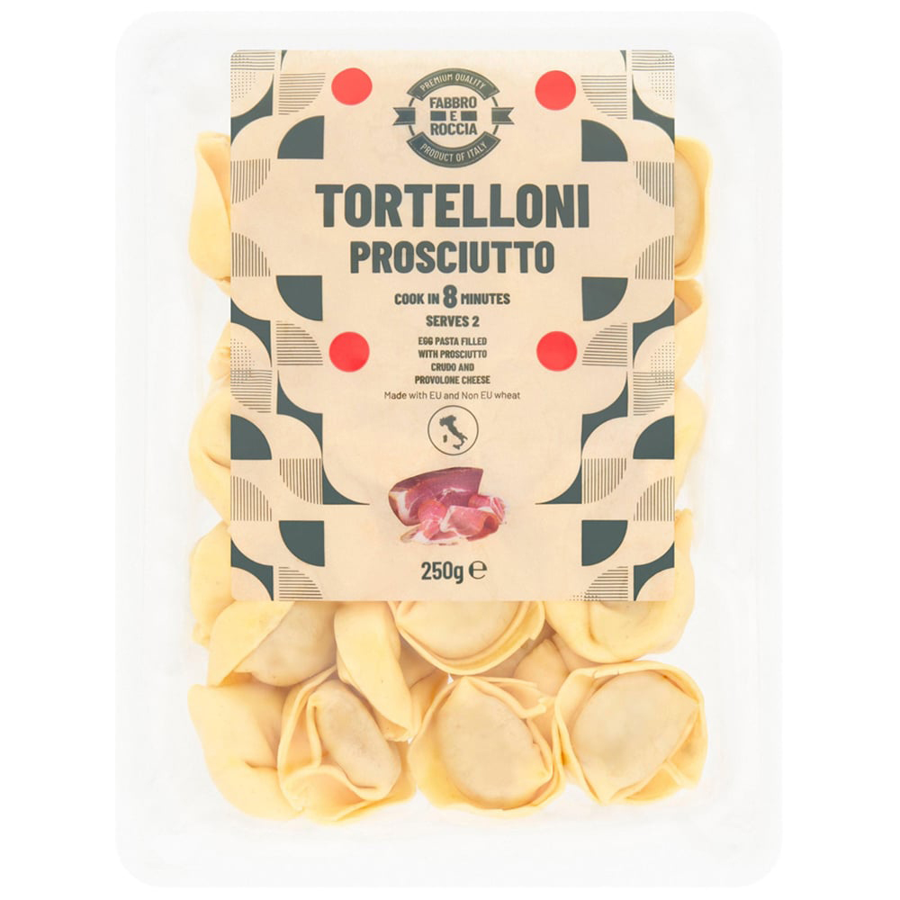 Fabbro E Roccia Prosciutto Tortelloni 250g Image