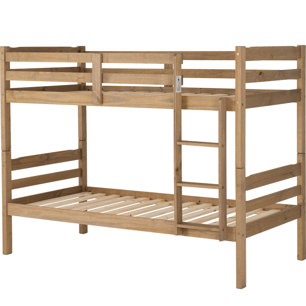 Seconique Panama Single Natural Wax Bunk Bed Image 2