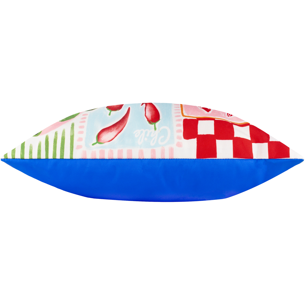 Furn Mediterranean Multicolour Picnic Reversible Cushion 45 x 45cm Image 4