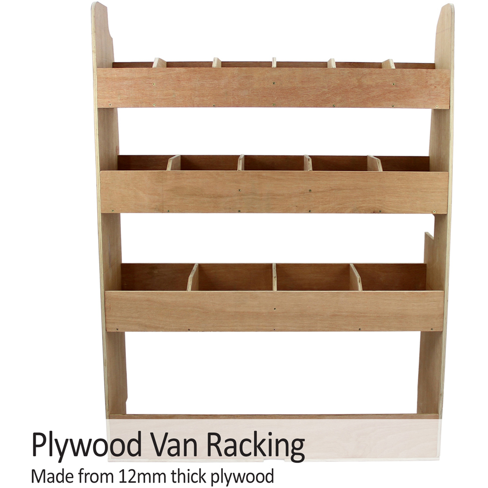 Monster Racking Brown Ford Transit Custom SWB Van Image 3