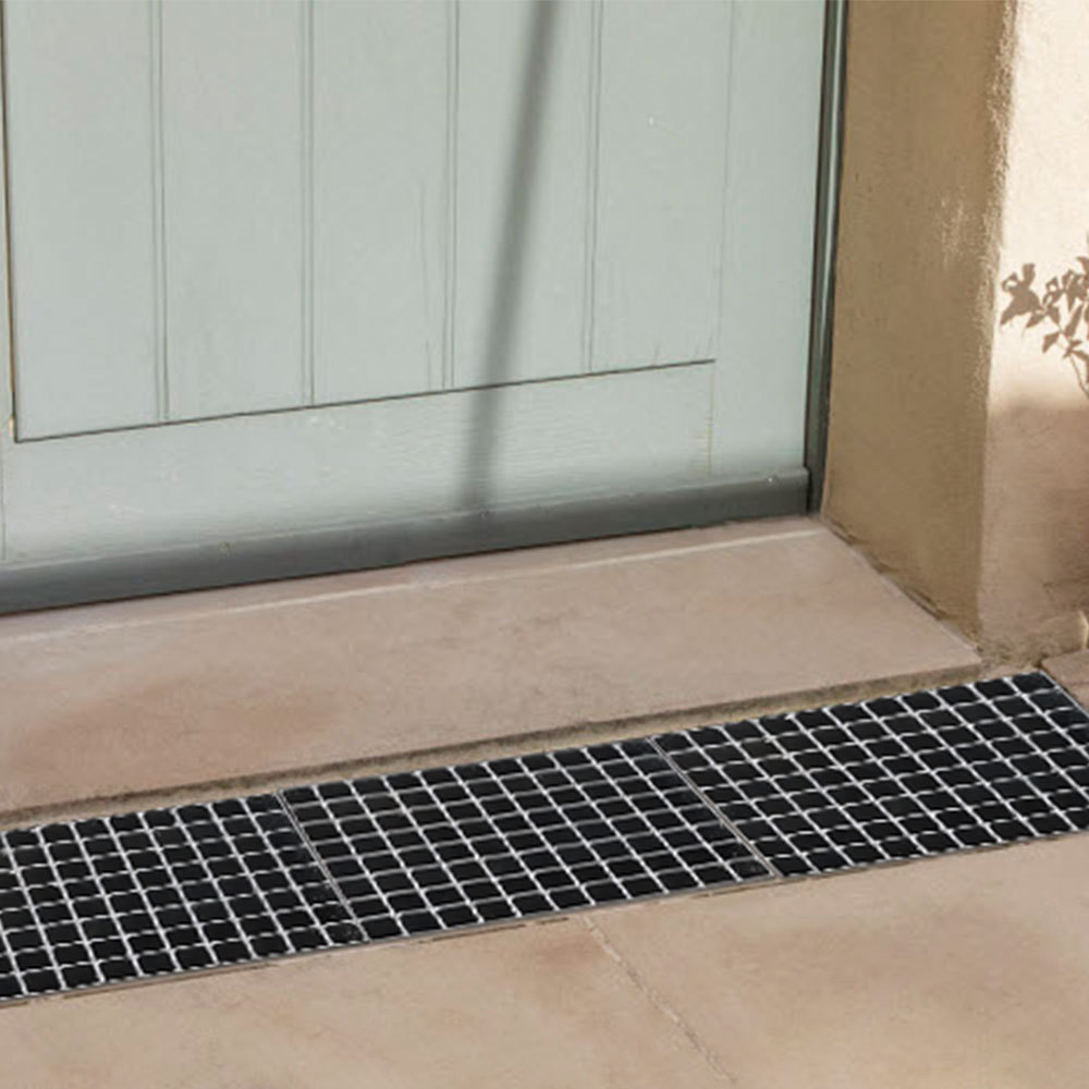 H&O Direct Galvanized Steel Drain Grate 110 x 100cm Image 2