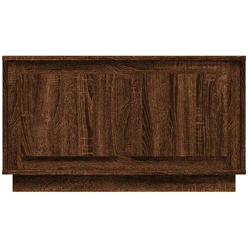 vidaXL 2 Door Brown Oak TV Cabinet Image 6