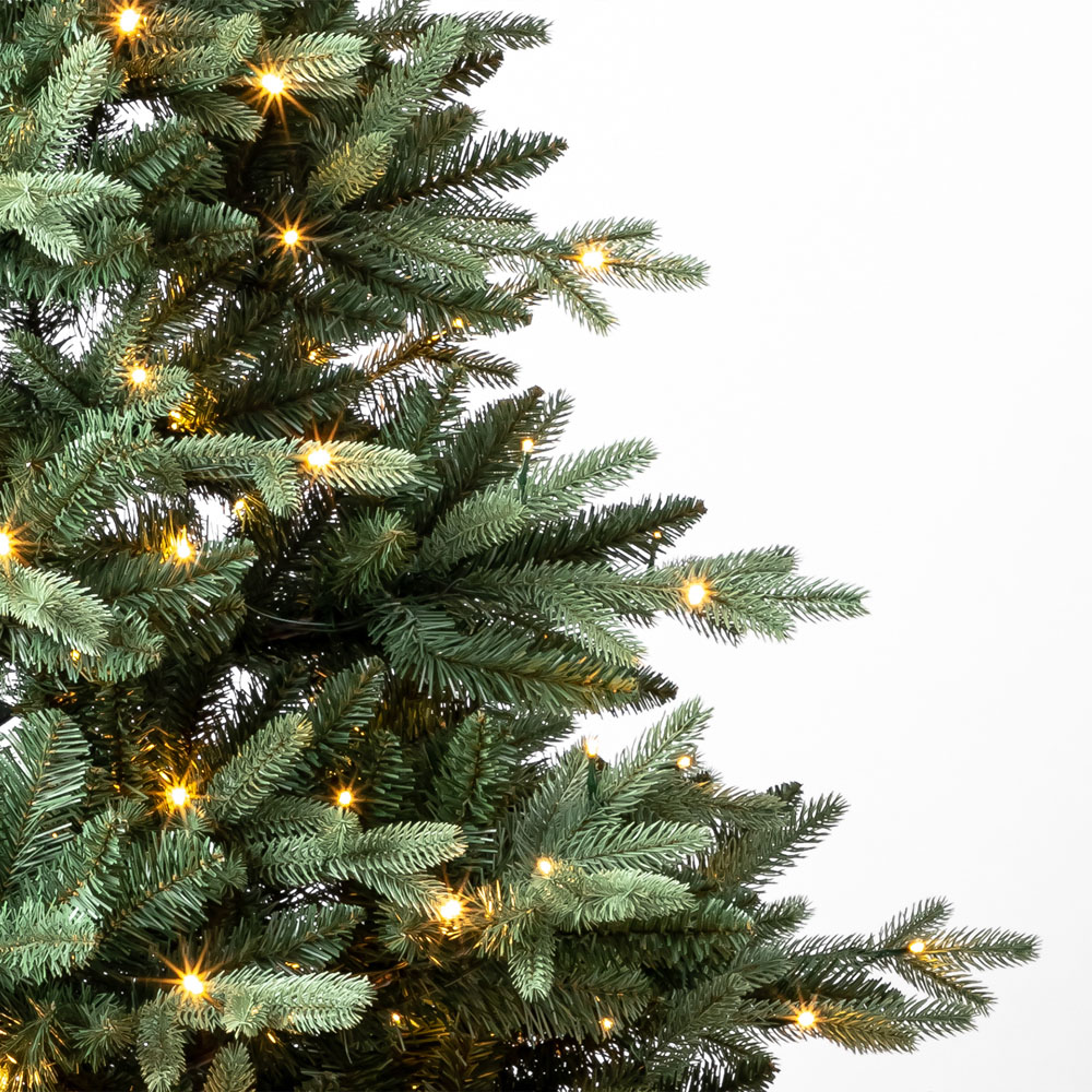Evergreen Classics Warm White Pre-Lit Grand Bay Fir Artificial Christmas Tree with Stand 6.5ft Image 5