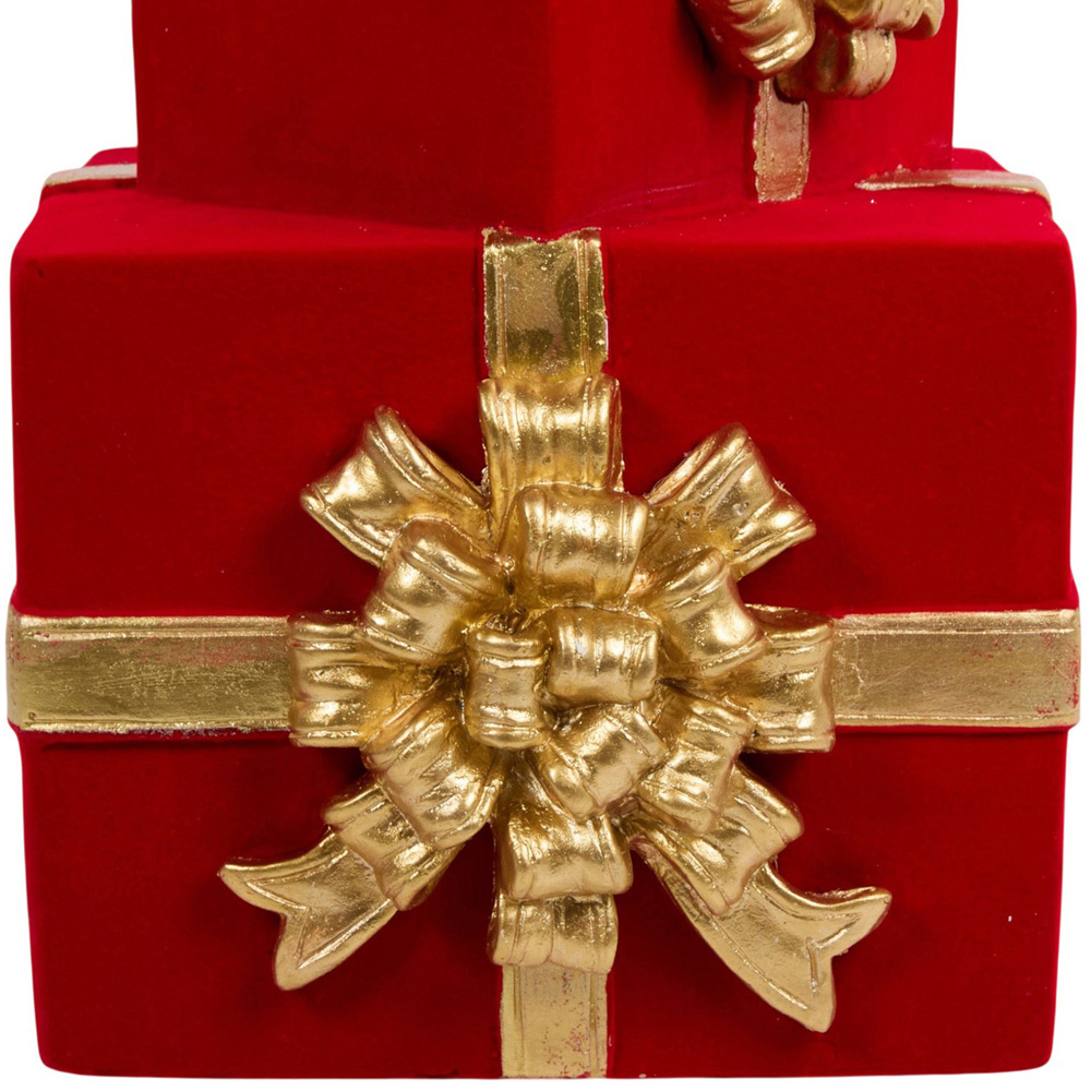 Stacking Presents Artificial Tree Stand Red Image 6