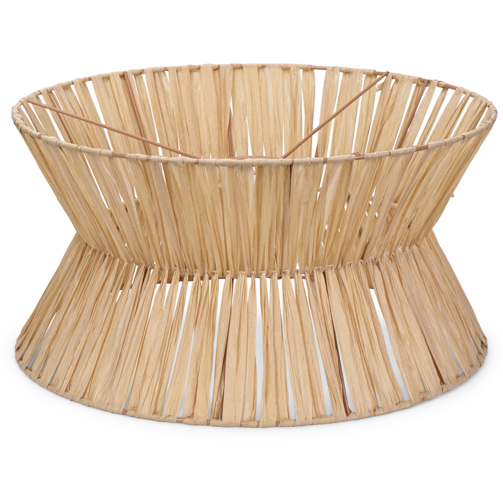ValueLights Maddie Handmade Paper Rope Ceiling Pendant Shade Image 1