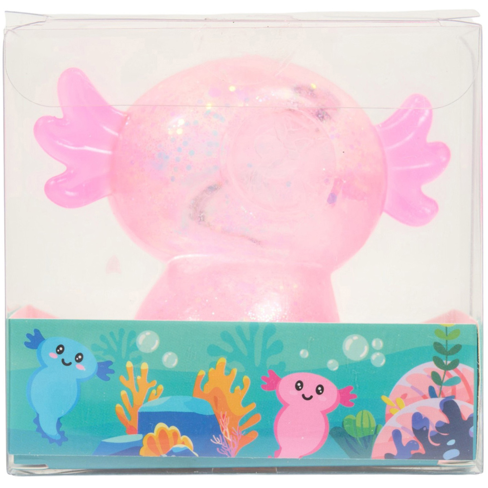 Glitter Axolotl Squeeze Toy Image 5