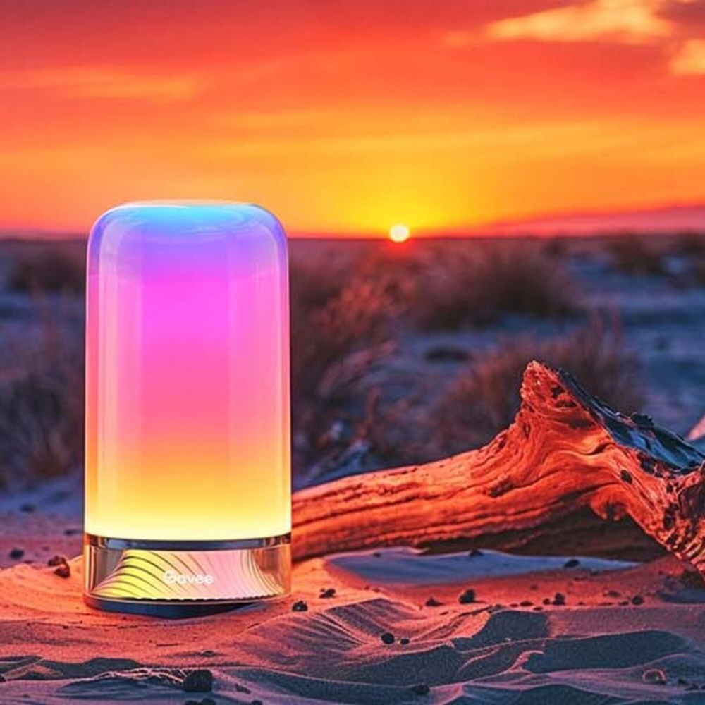 Govee Aura Warm and Cool White LED Smart Table Lamp Image 2