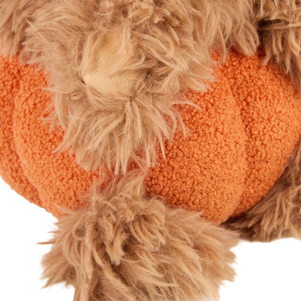 Highland Cow Pumpkin Doorstop Brown Image 5