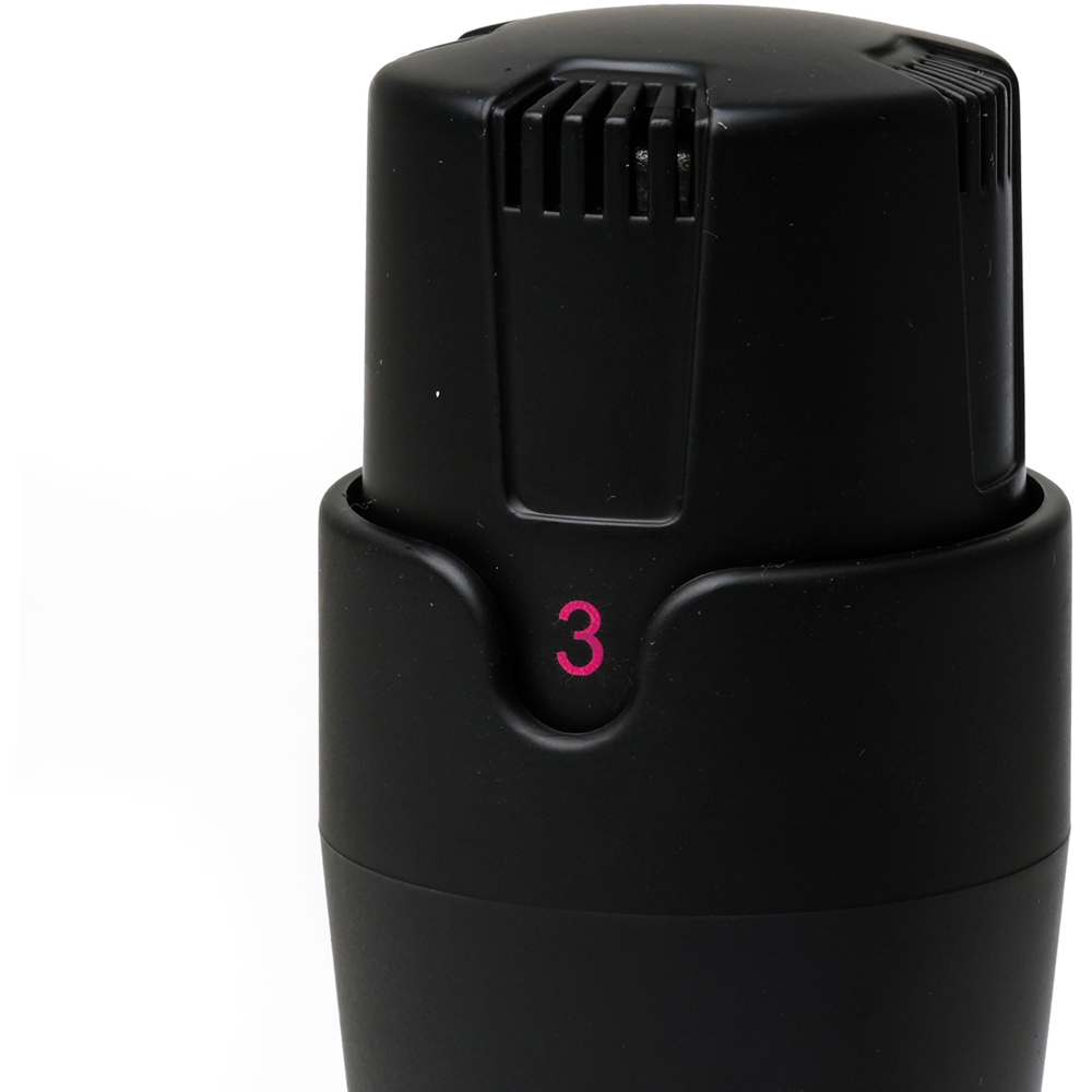 Go Bathrooms Black Straight Thermostatic Radiator Valves Set 15mm Image 4