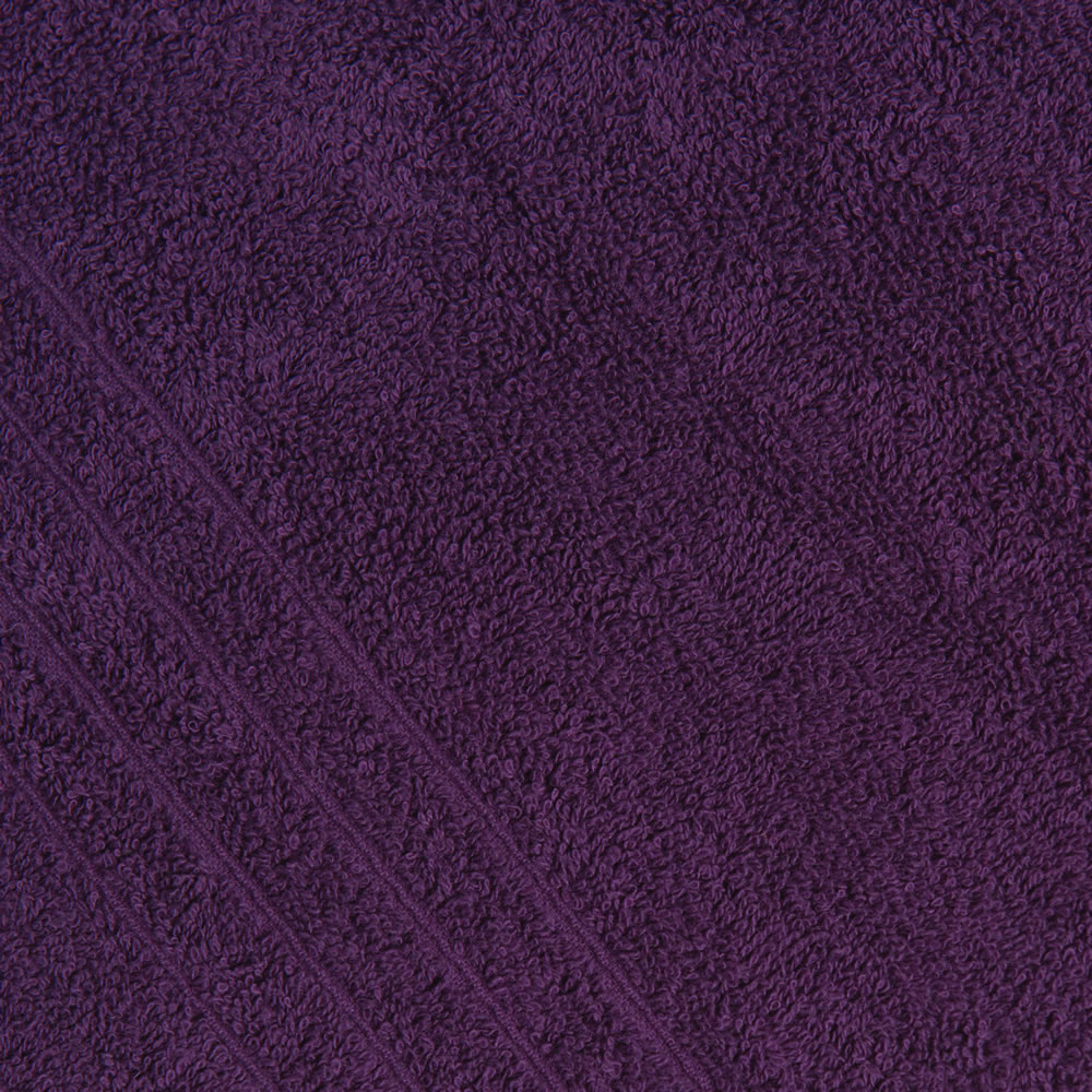 Wilko Purple Bath Sheet Image 2