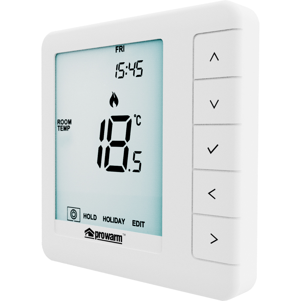 ProWarm Standard White Electric Digital Thermostat V2 Image 3